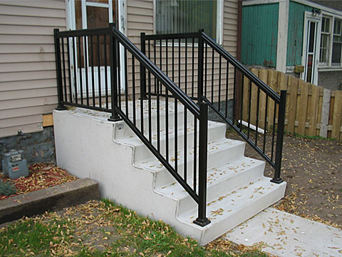Exterior stair replacement